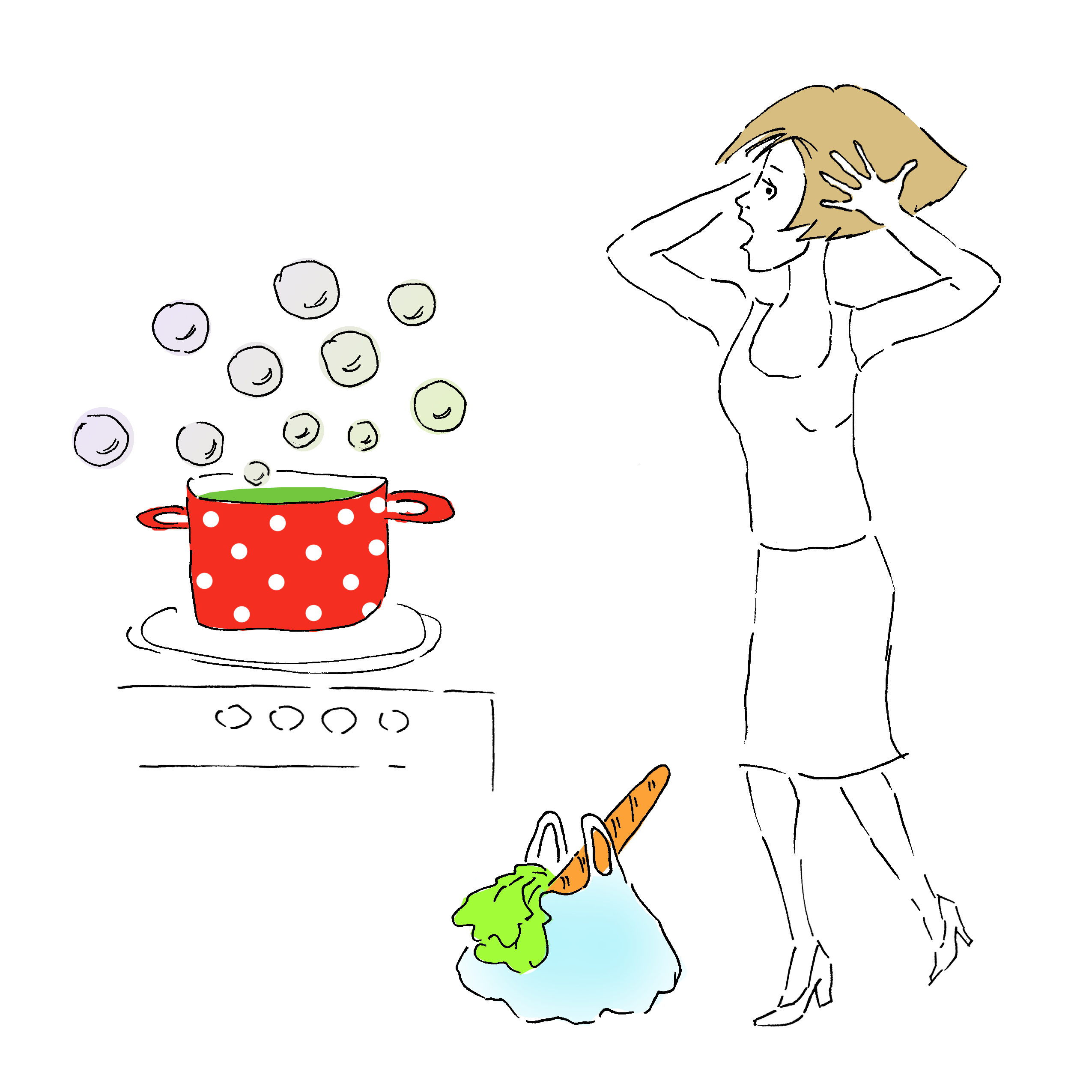 Мими&Китти – 4 – Мими и Китти варят суп by Irena Brodeski - Illustrated by Irena Brodeski - Ourboox.com