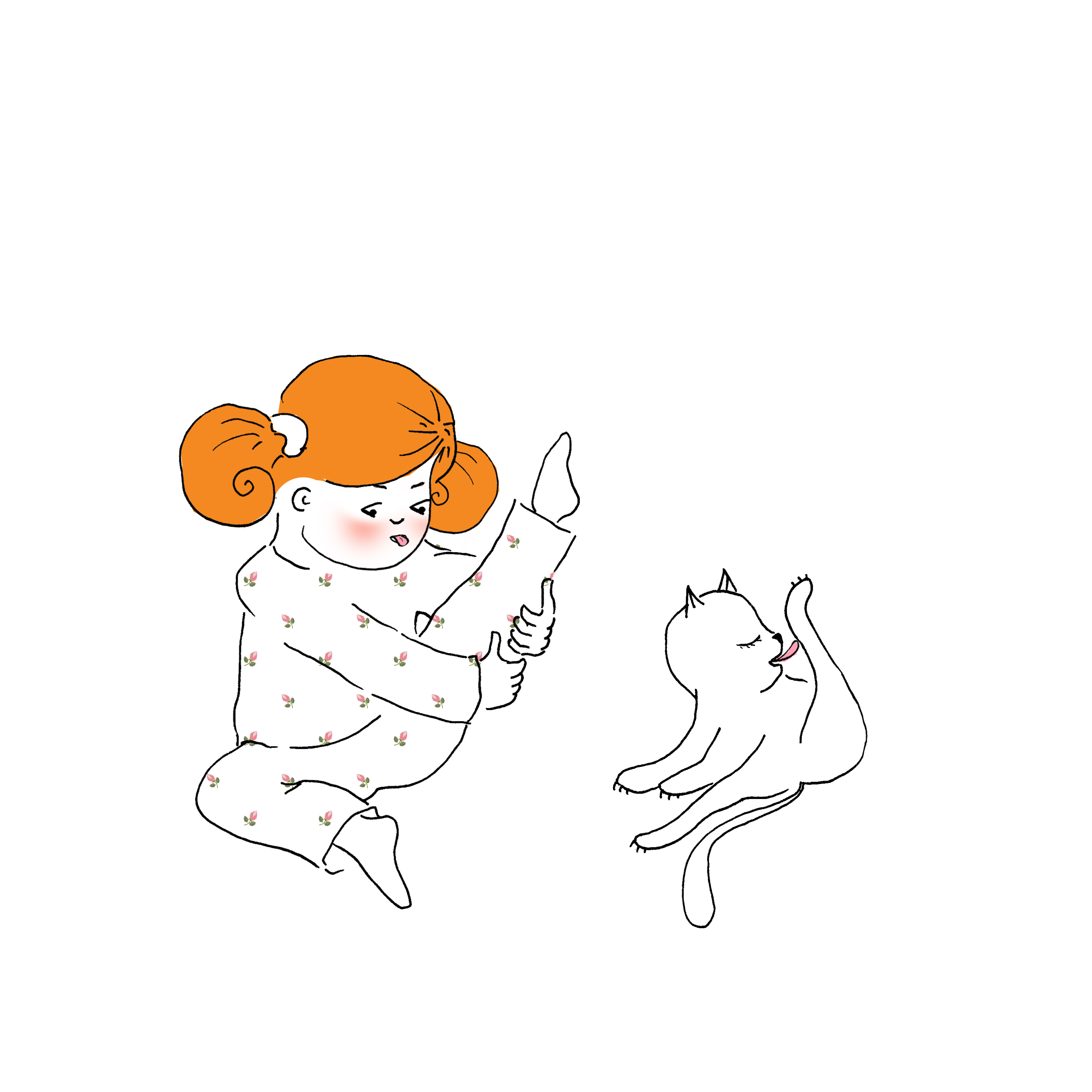 Мими&Китти – 1 – Мими знакомится с Китти by Irena Brodeski - Illustrated by Irena Brodeski - Ourboox.com