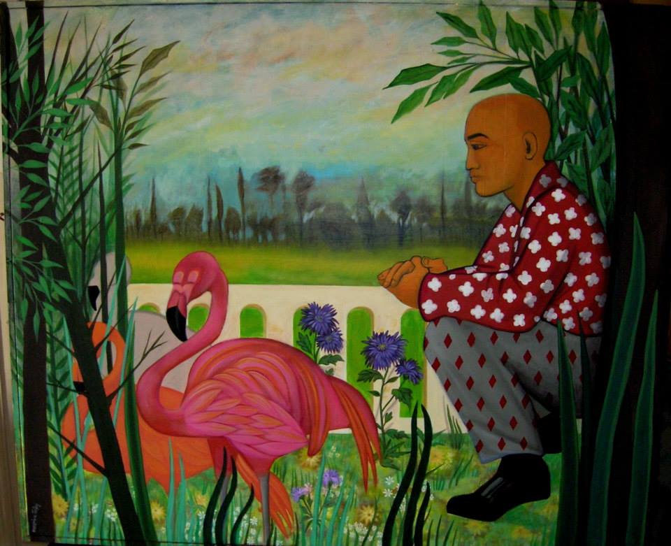 Katerina Tsamis Paints us a Beautiful World by Shuli Sapir-Nevo Photo and Motto - Illustrated by Paintings - Katerina Tsamis - Ourboox.com