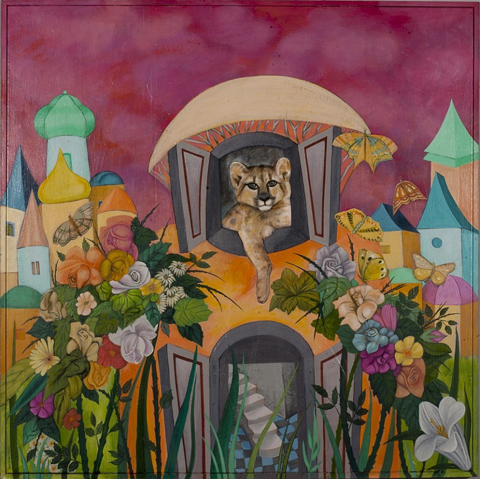 Katerina Tsamis Paints us a Beautiful World by Shuli Sapir-Nevo Photo and Motto - Illustrated by Paintings - Katerina Tsamis - Ourboox.com
