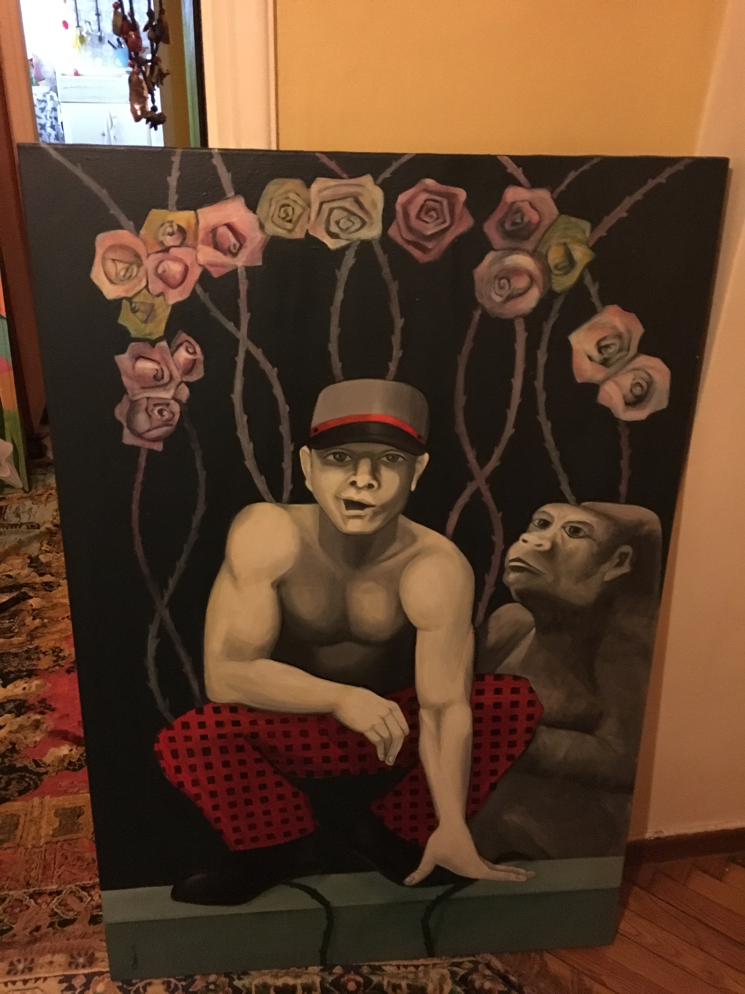 Katerina Tsamis Paints us a Beautiful World by Shuli Sapir-Nevo Photo and Motto - Illustrated by Paintings - Katerina Tsamis - Ourboox.com