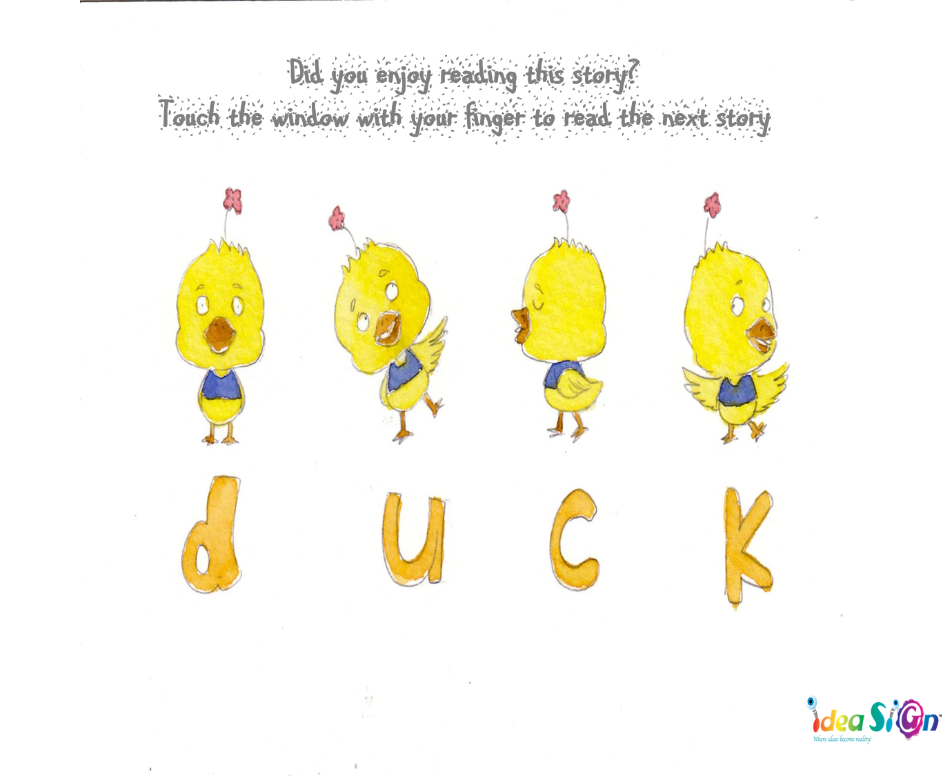 A flight guidefor little yellow ducks Ourboox