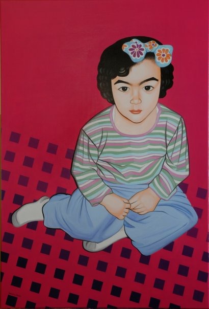Katerina Tsamis Paints us a Beautiful World by Shuli Sapir-Nevo Photo and Motto - Illustrated by Paintings - Katerina Tsamis - Ourboox.com