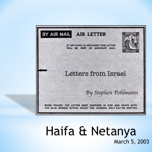 # 16 – Haifa and Netanya by Stephen Pohlmann - Ourboox.com # 16 – Haifa and Netanya by Stephen Pohlmann - Ourboox.com