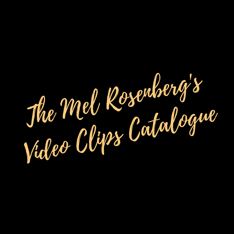 The Mel Rosenberg’s Video Clips Catalogue by Mel Rosenberg - מל רוזנברג - Ourboox.com The Mel Rosenberg’s Video Clips Catalogue by Mel Rosenberg - מל רוזנברג - Ourboox.com