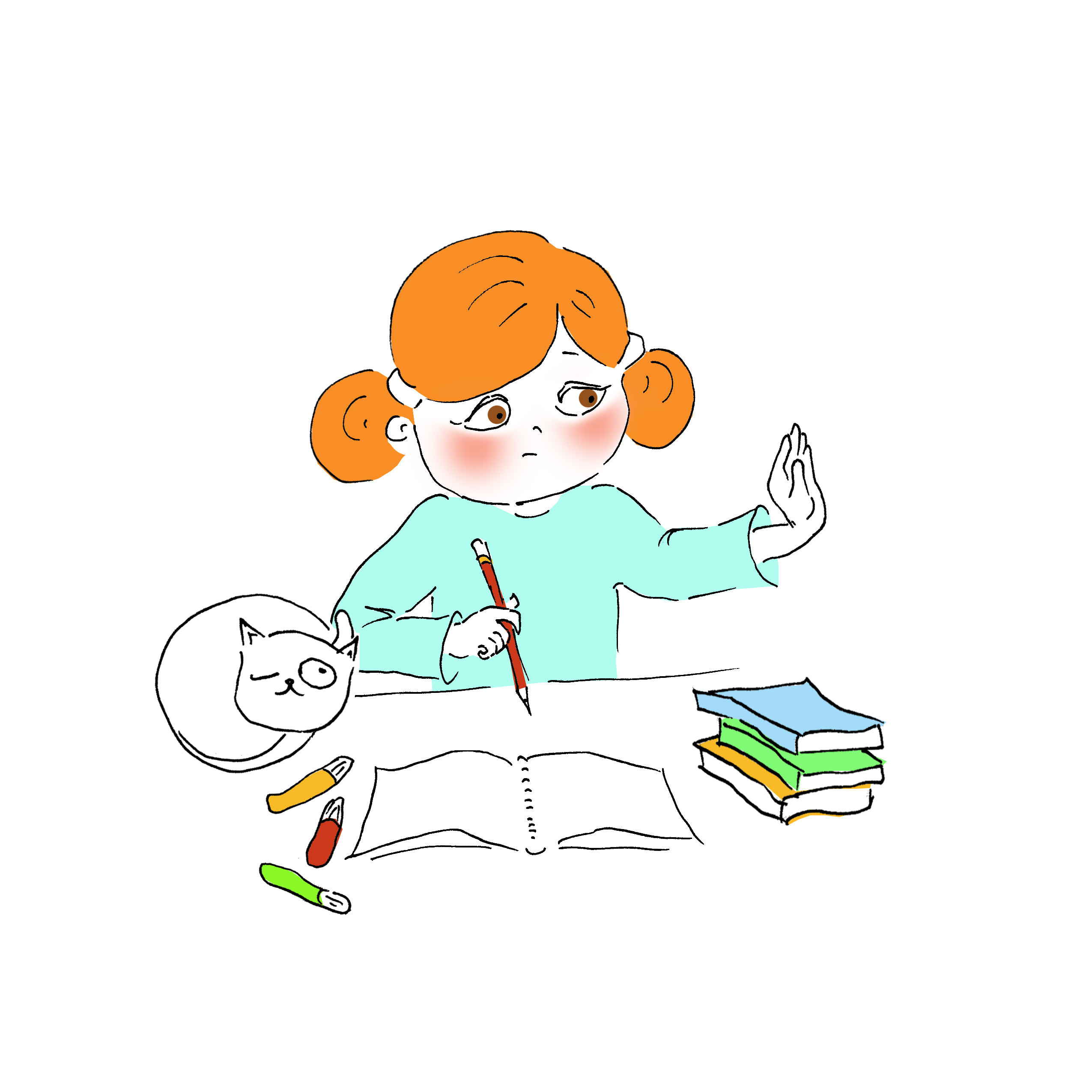 מימי&קיטי – 8 – מימי הולכת לחברה by Irena Brodeski - Illustrated by Irena Brodeski - Ourboox.com