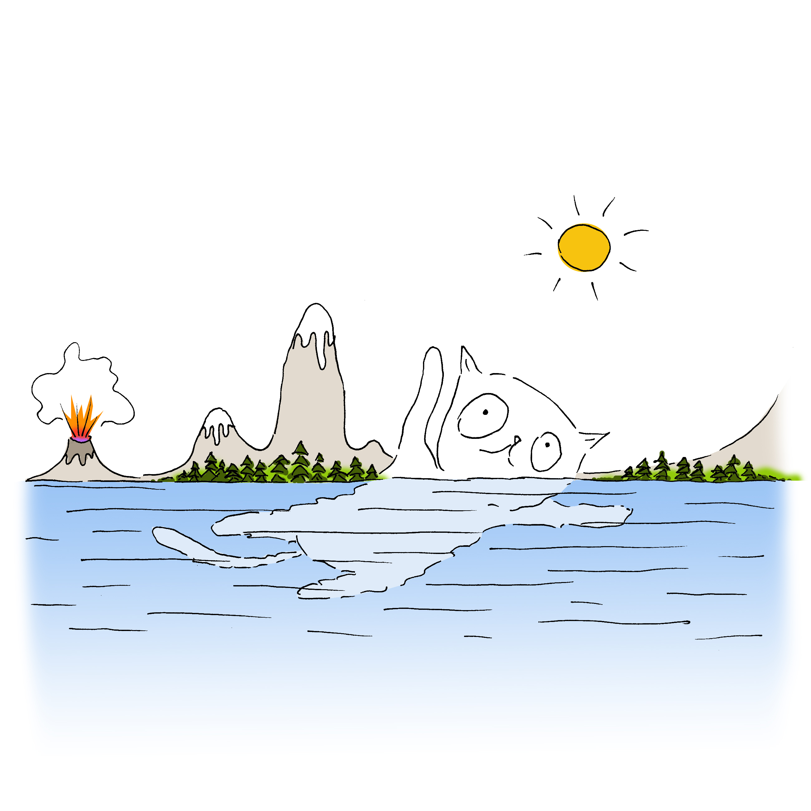 מימי&קיטי – 7 – קיטי לומדת לשחות by Irena Brodeski - Illustrated by Irena Brodeski - Ourboox.com