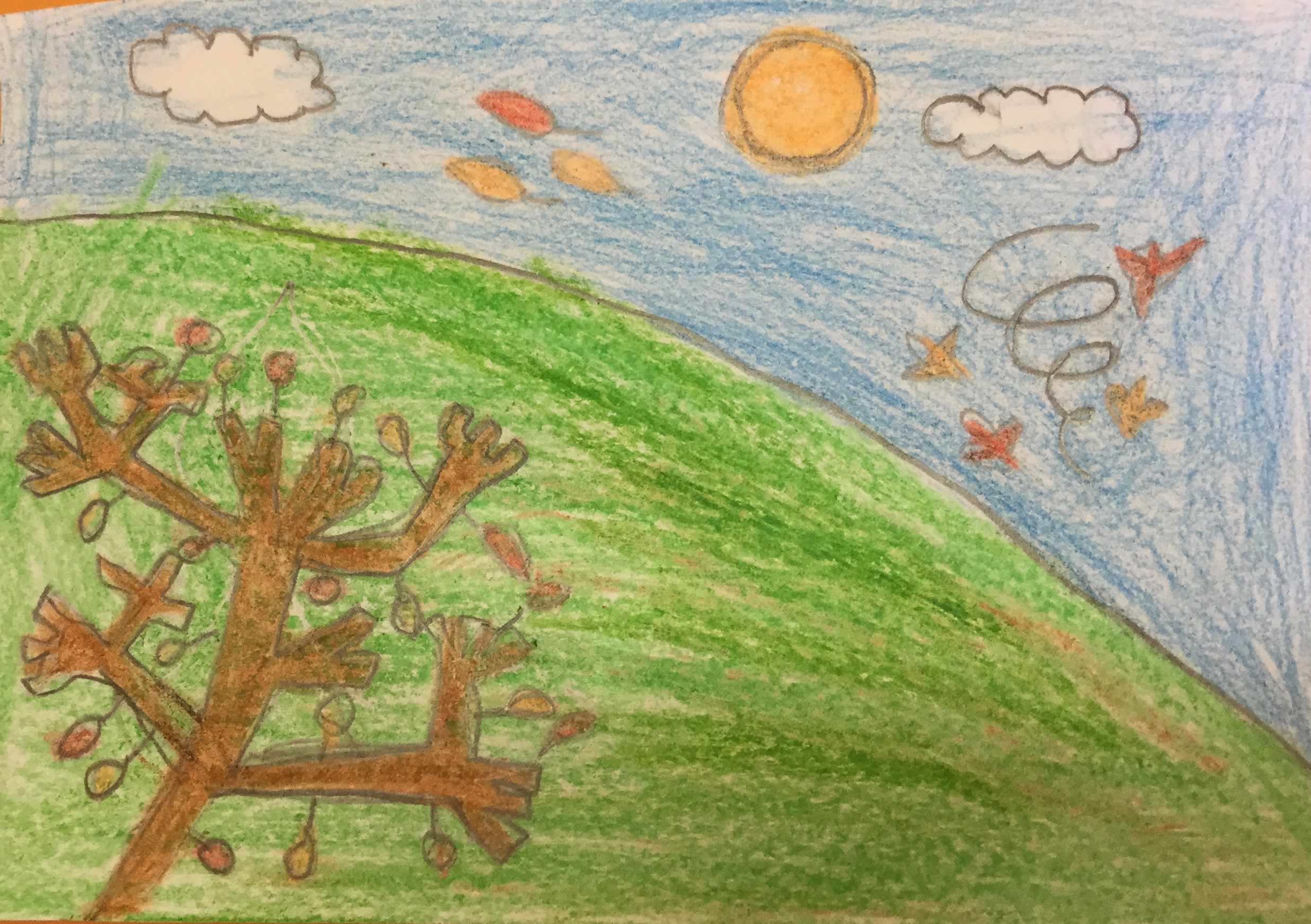 Gli alberi in stagione by Vittoria Volterrani - Illustrated by Davide,Gloria,Andrea e Beatrice - Ourboox.com