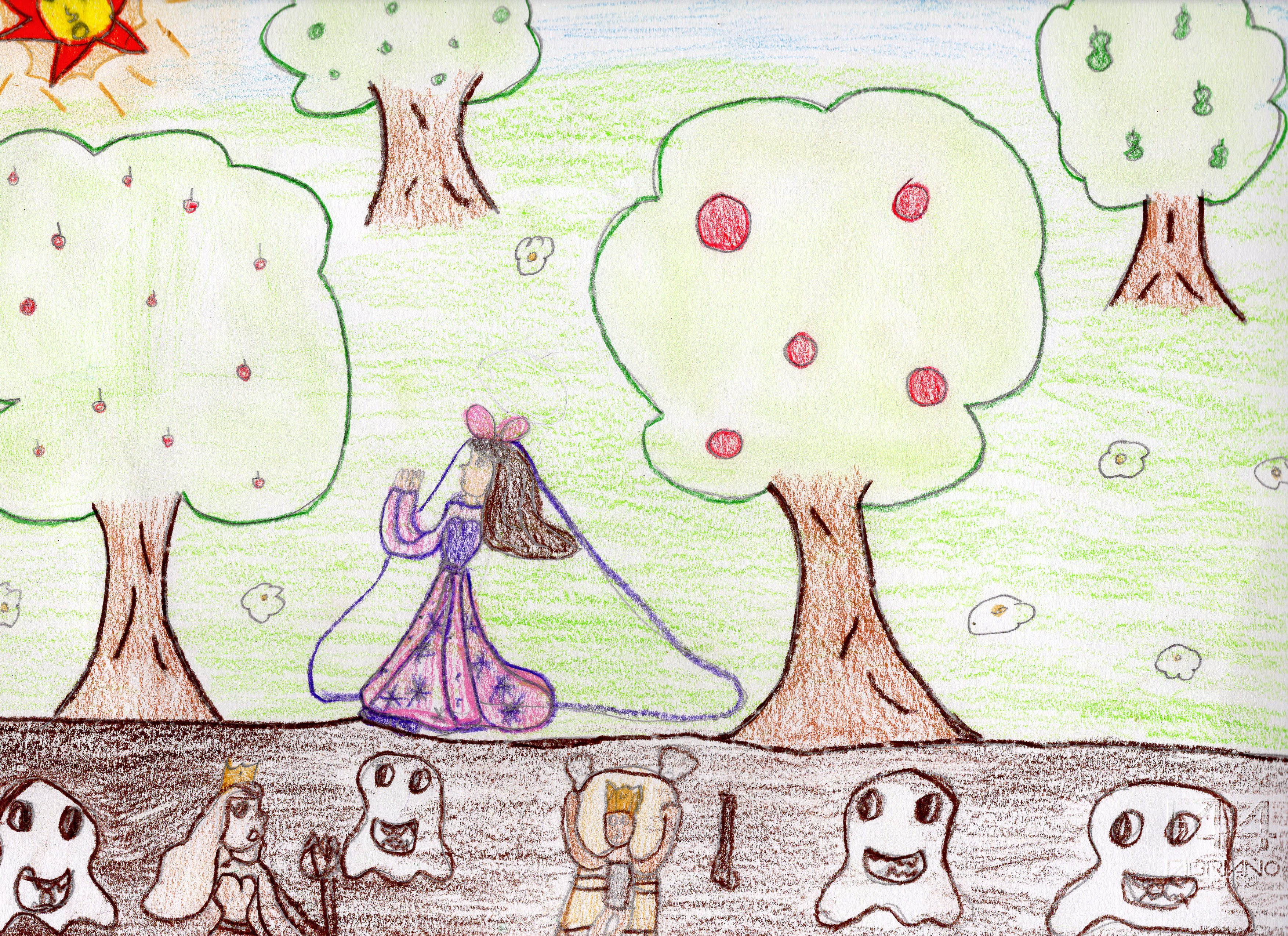 ADE E PERSEFONE by gina tullo - Illustrated by Classe terza sezione A - plesso di Ripalimosani - Ourboox.com