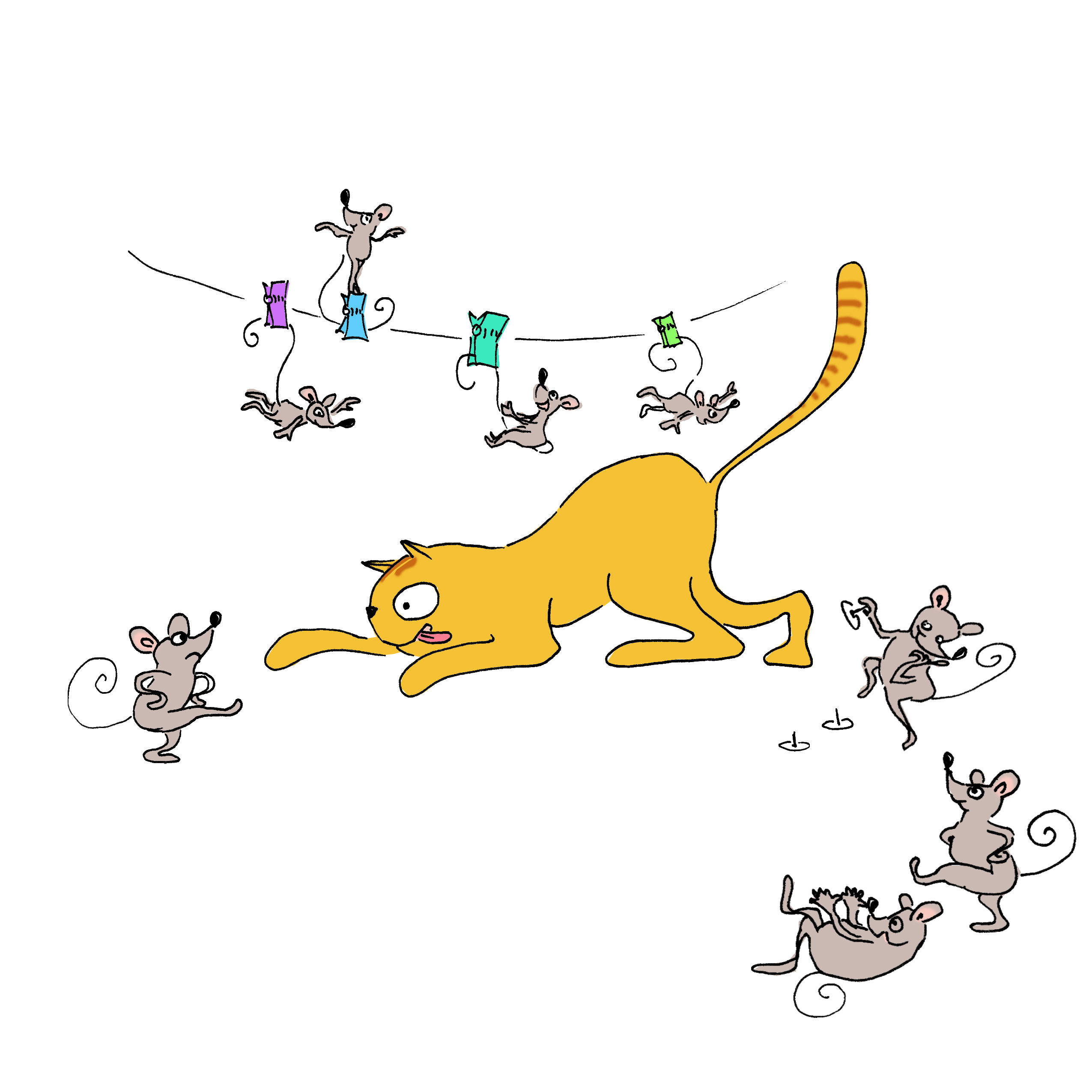 מימי&קיטי – 9 – מסיבת התה של קיטי by Irena Brodeski - Illustrated by Irena Brodeski - Ourboox.com