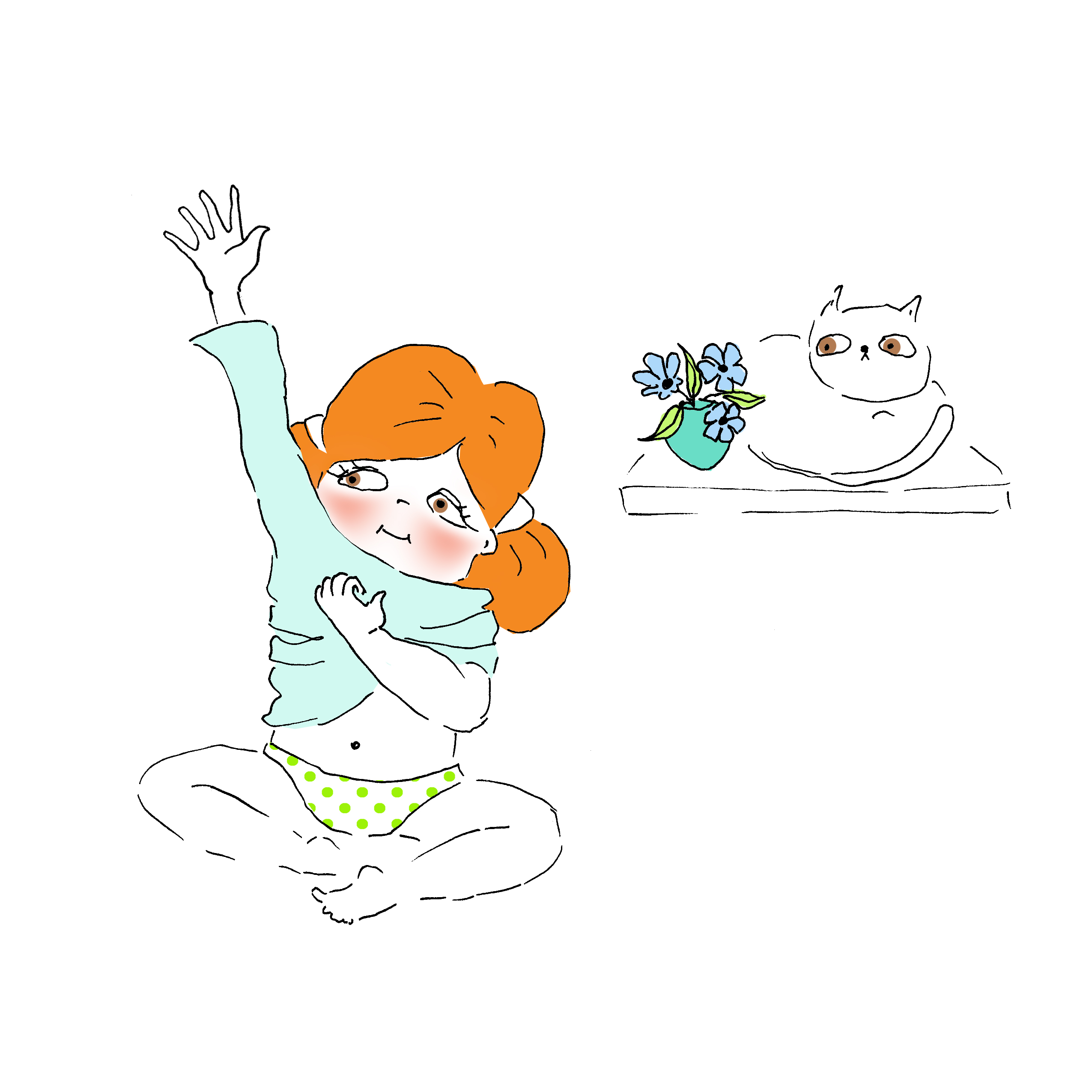 Мими&Китти – 10 – Мими опаздывает by Irena Brodeski - Illustrated by Irena Brodeski - Ourboox.com