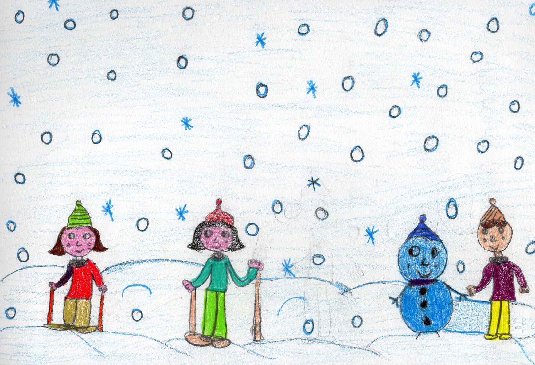 TIME GOES AND GOES by gina tullo - Illustrated by CLASSE TERZA SEZIONE A PLESSO DI RIPALIMOSANI - Ourboox.com