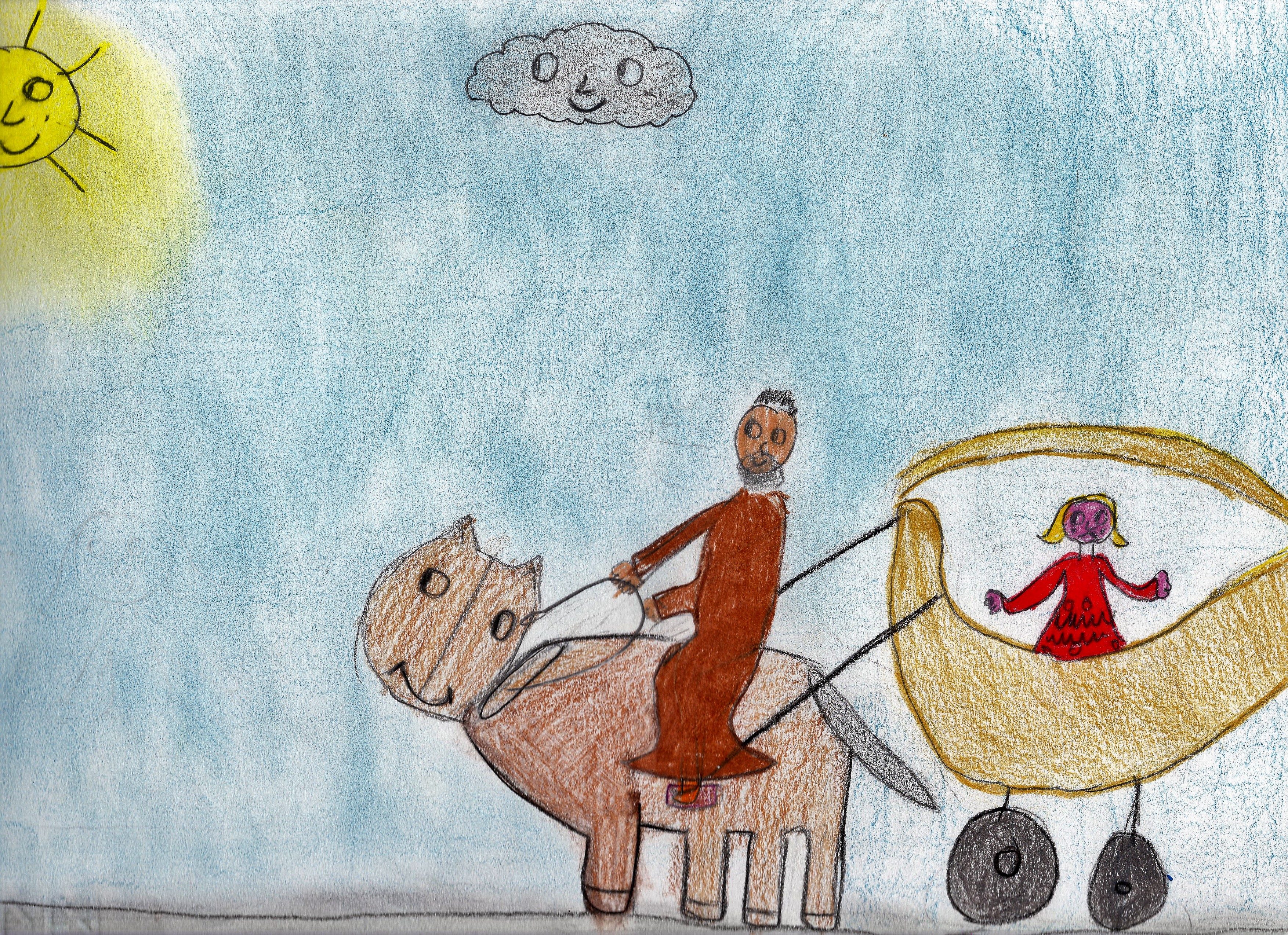 ADE E PERSEFONE by gina tullo - Illustrated by Classe terza sezione A - plesso di Ripalimosani - Ourboox.com