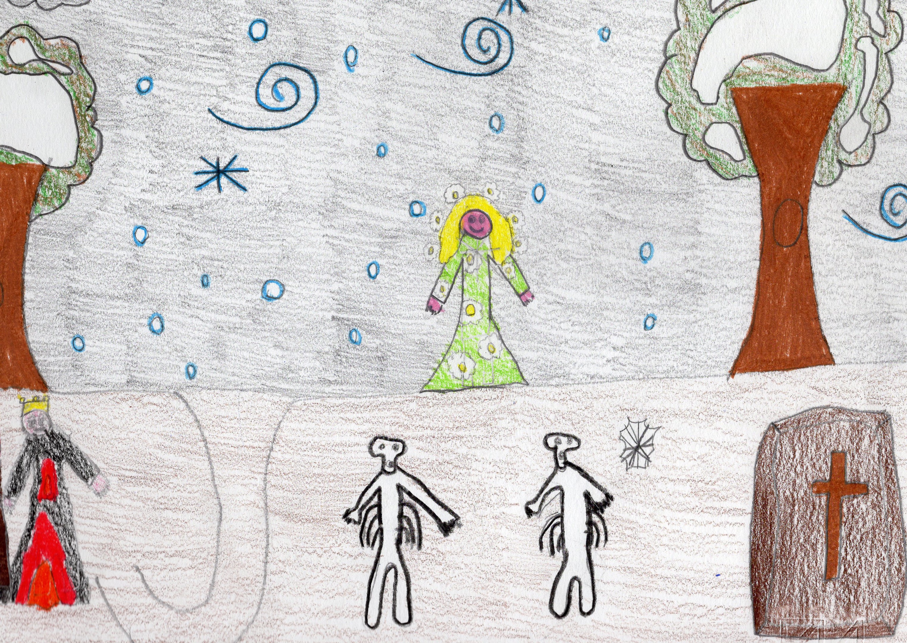 ADE E PERSEFONE by gina tullo - Illustrated by Classe terza sezione A - plesso di Ripalimosani - Ourboox.com