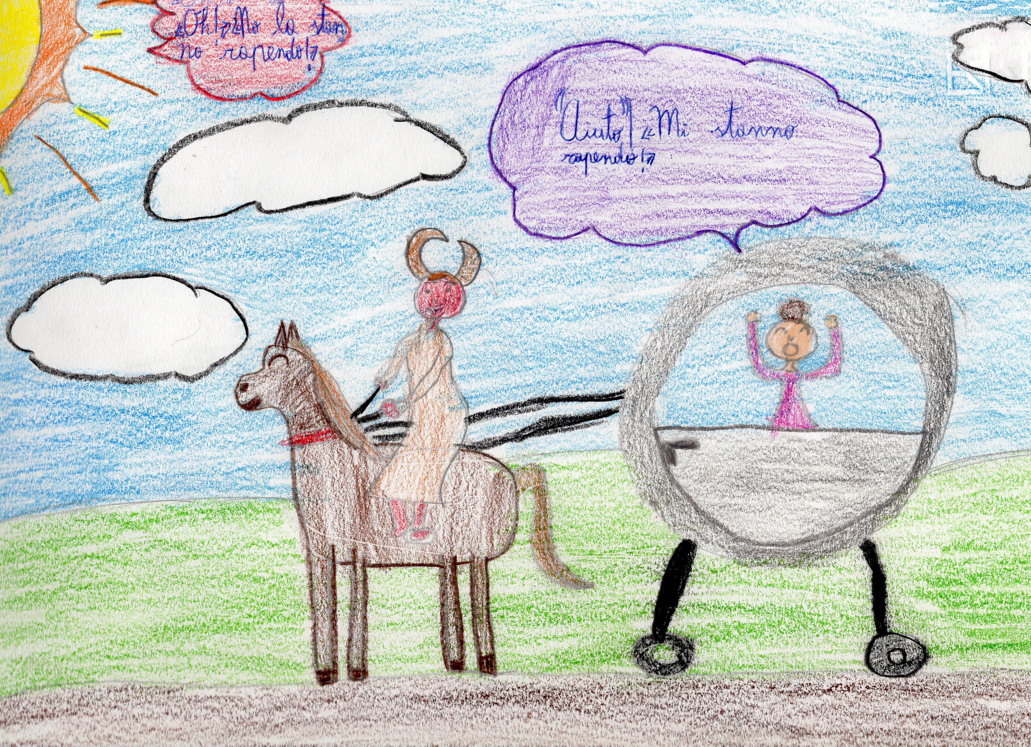 ADE E PERSEFONE by gina tullo - Illustrated by Classe terza sezione A - plesso di Ripalimosani - Ourboox.com