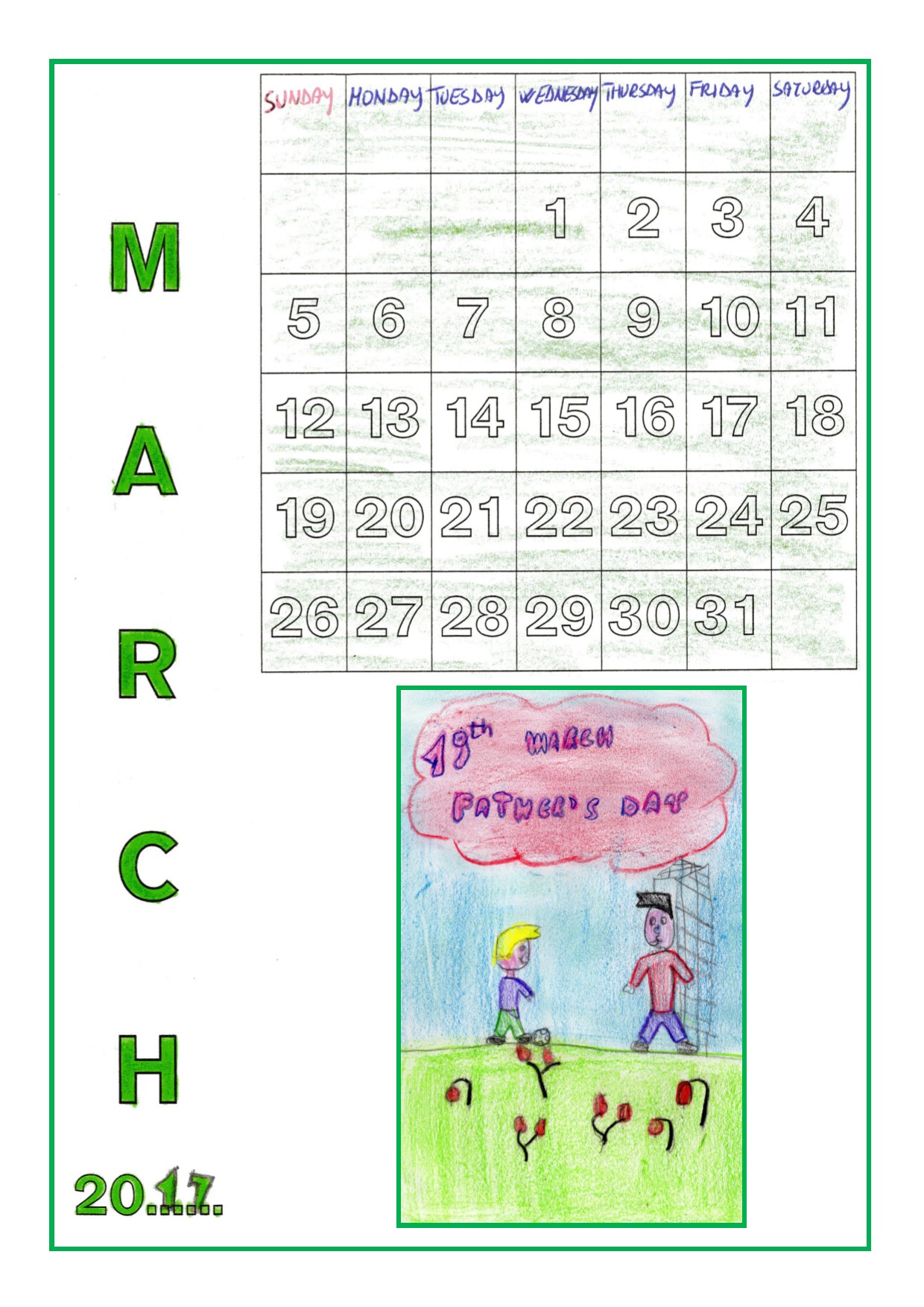 TIME GOES AND GOES by gina tullo - Illustrated by CLASSE TERZA SEZIONE A PLESSO DI RIPALIMOSANI - Ourboox.com