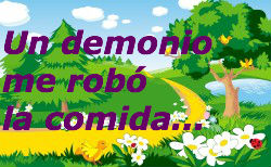 Un demonio me robó la comida by claudia de roque - Illustrated by Claudia - Ourboox.com Un demonio me robó la comida by claudia de roque - Illustrated by Claudia - Ourboox.com