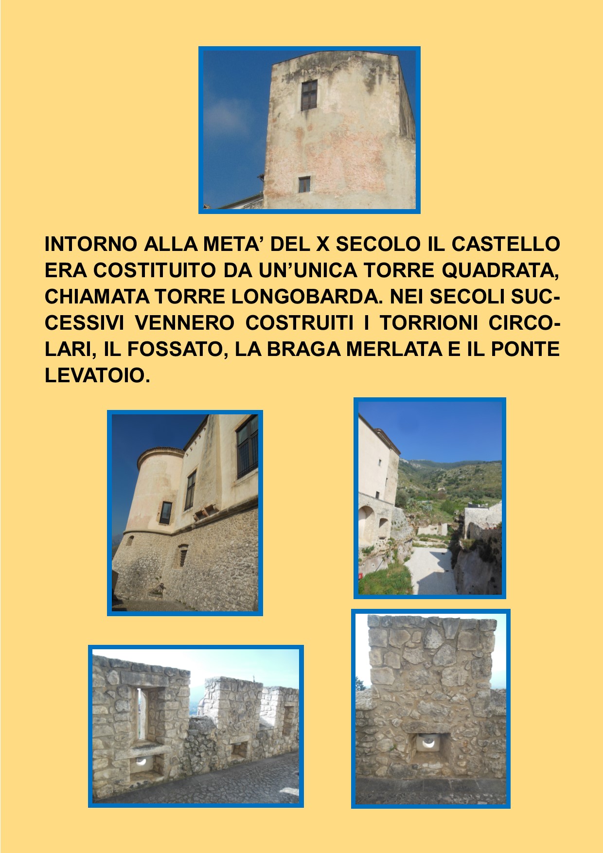 CASTELLO PANDONE DI VENAFRO E SITO PALEOLITICO “LA PINETA” DI ISERNIA by gina tullo - Illustrated by Alunni classe terza sezione A plesso di Ripalimosani - Ourboox.com