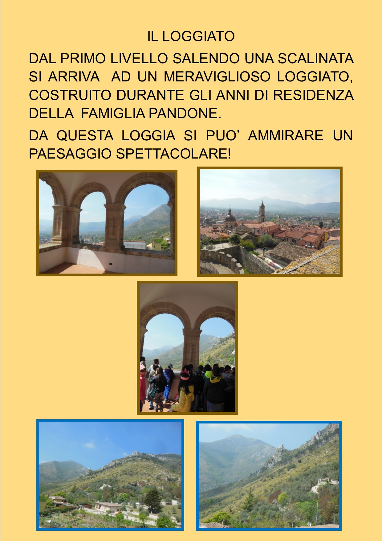 CASTELLO PANDONE DI VENAFRO E SITO PALEOLITICO “LA PINETA” DI ISERNIA by gina tullo - Illustrated by Alunni classe terza sezione A plesso di Ripalimosani - Ourboox.com