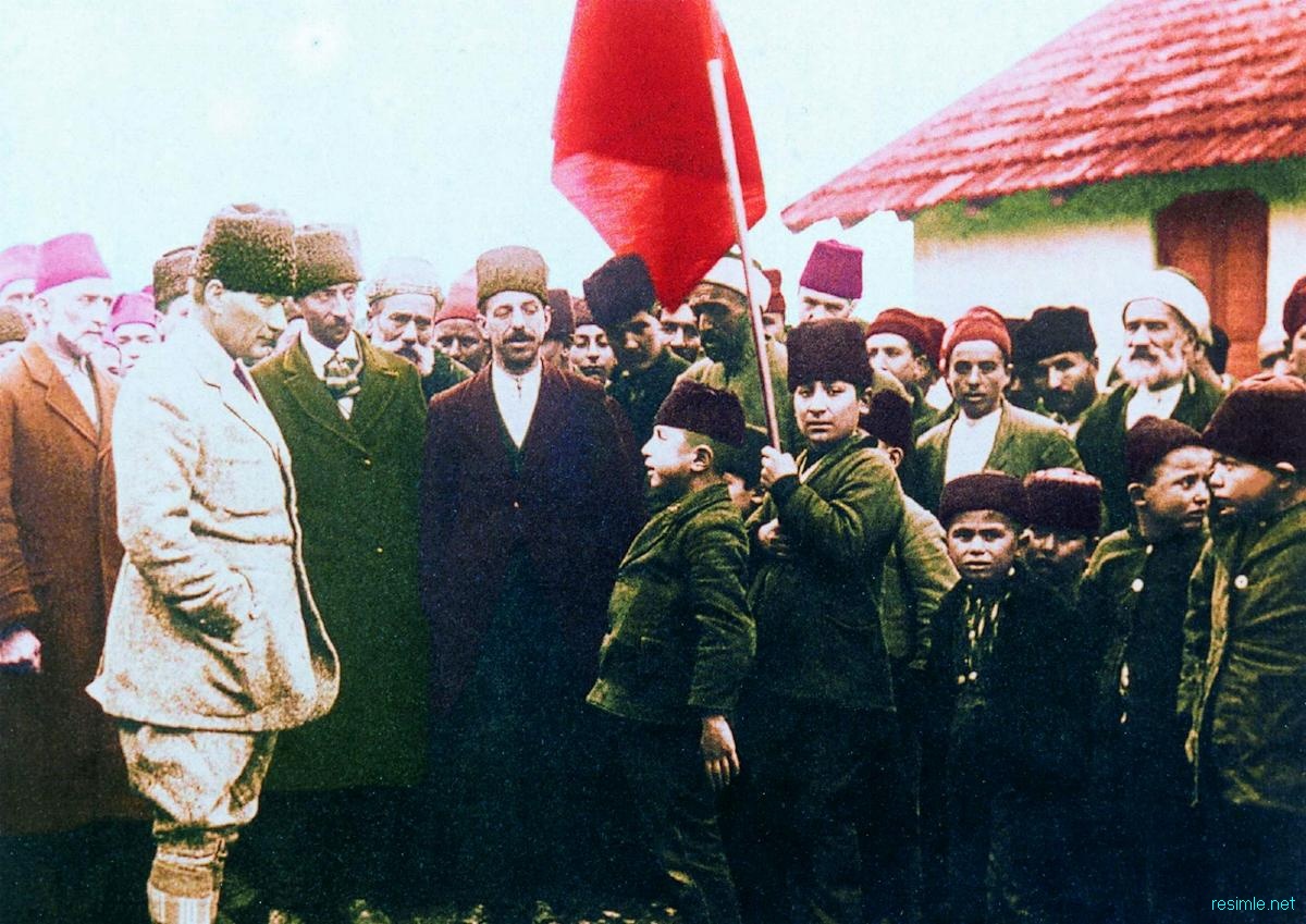 ATATÜRK ve ÇOCUK by ozkaan - Illustrated by Özkan SEYREK (Educator, teacher) - Ourboox.com