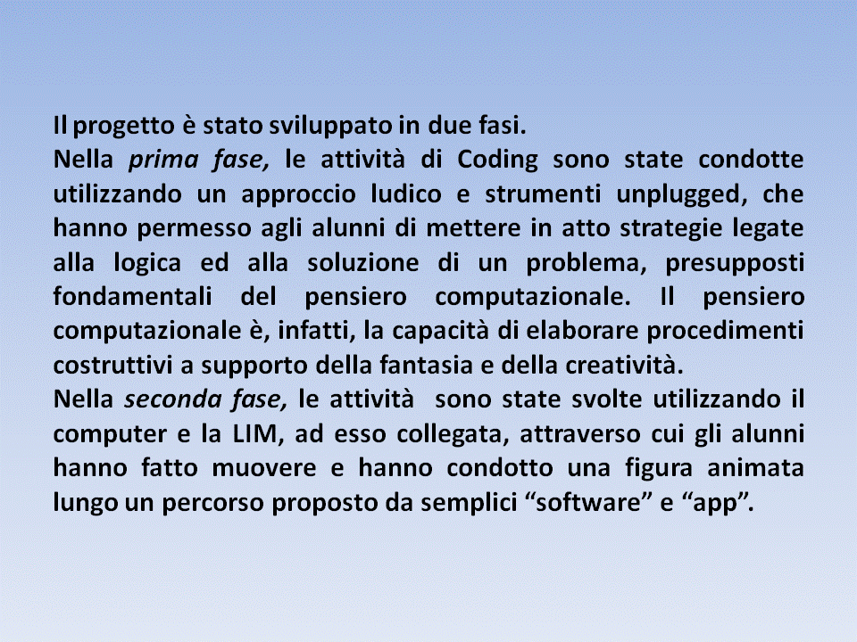 Progetto: Il “Coding” nella scuola dell’infanzia by Maria Ciarlariello - Illustrated by Alunni sezione A Scuola dell'infanzia di Ripalimosani - Ourboox.com