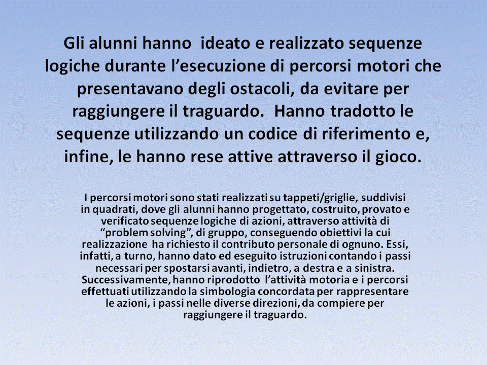 Progetto: Il “Coding” nella scuola dell’infanzia by Maria Ciarlariello - Illustrated by Alunni sezione A Scuola dell'infanzia di Ripalimosani - Ourboox.com