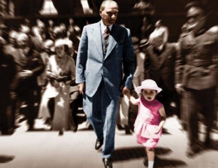 ATATÜRK ve ÇOCUK by ozkaan - Illustrated by Özkan SEYREK (Educator, teacher) - Ourboox.com