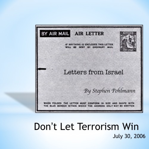 # 61 – Don’t Let Terrorism Win by Stephen Pohlmann - Ourboox.com # 61 – Don’t Let Terrorism Win by Stephen Pohlmann - Ourboox.com