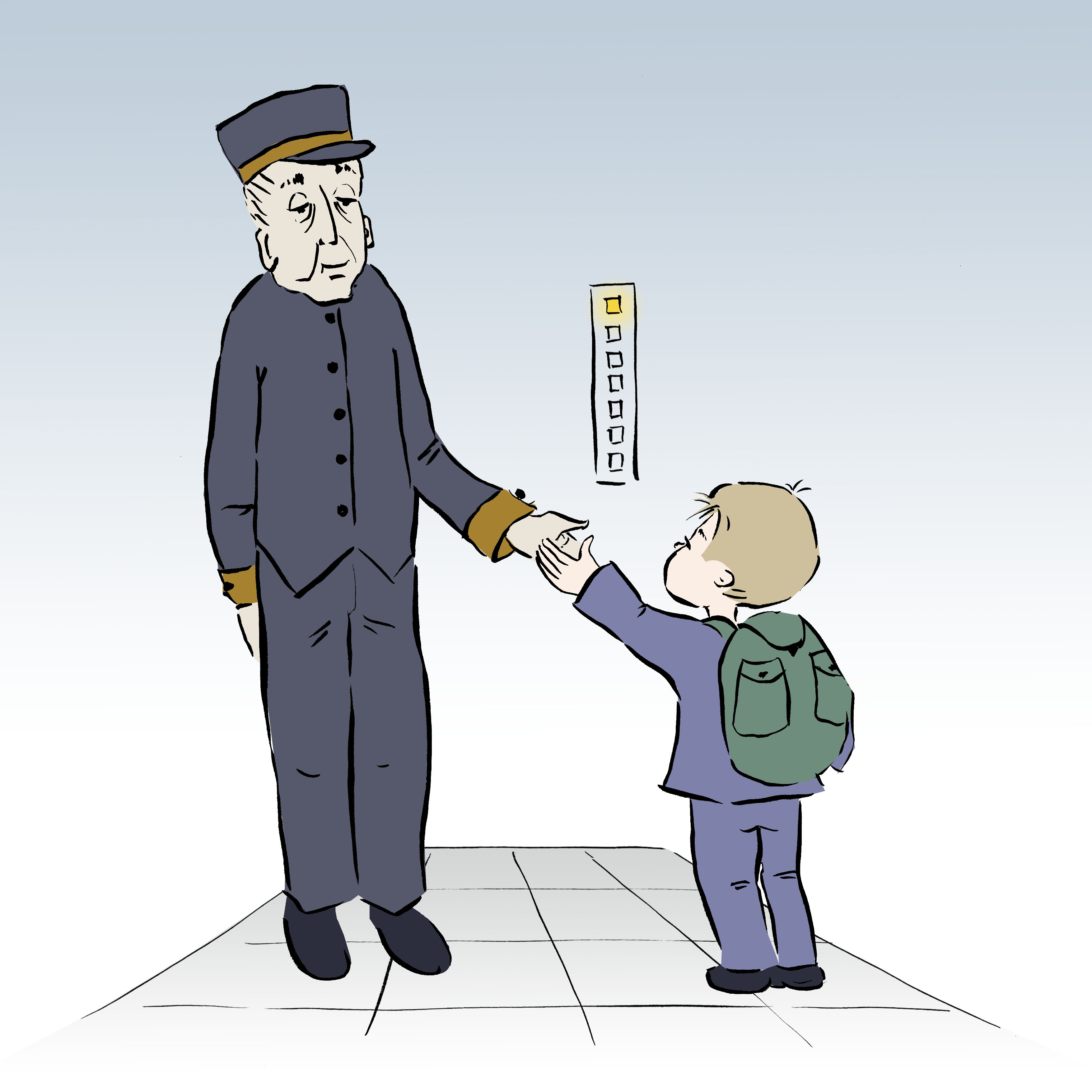 The Elevator and the Banana (Russian Version) – Про лифт и бананы – Illustrated and Translated by Irena Brodeski by Mel Rosenberg - מל רוזנברג - Illustrated by Irena Brodeski - Ourboox.com