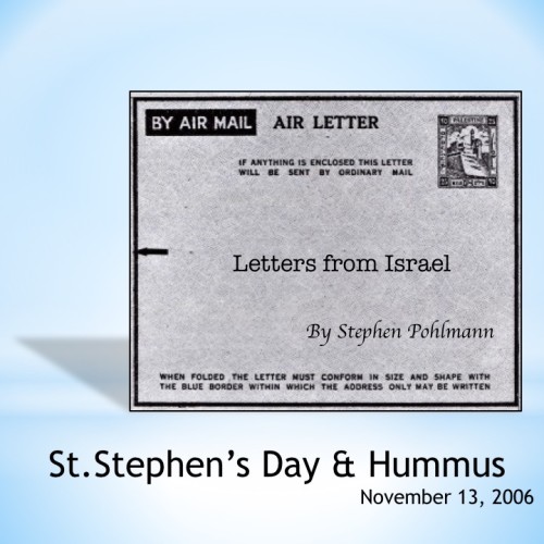 # 73 – St. Stephen’s Day and Hummus by Stephen Pohlmann - Ourboox.com # 73 – St. Stephen’s Day and Hummus by Stephen Pohlmann - Ourboox.com