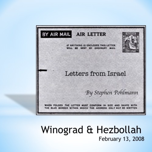 # 93 – Winograd & Hezbollah by Stephen Pohlmann - Ourboox.com # 93 – Winograd & Hezbollah by Stephen Pohlmann - Ourboox.com