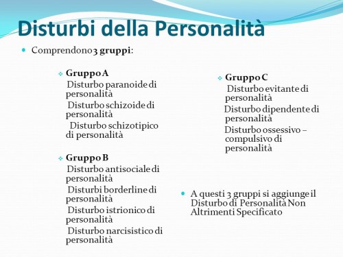 disturbo schizoide di personalità