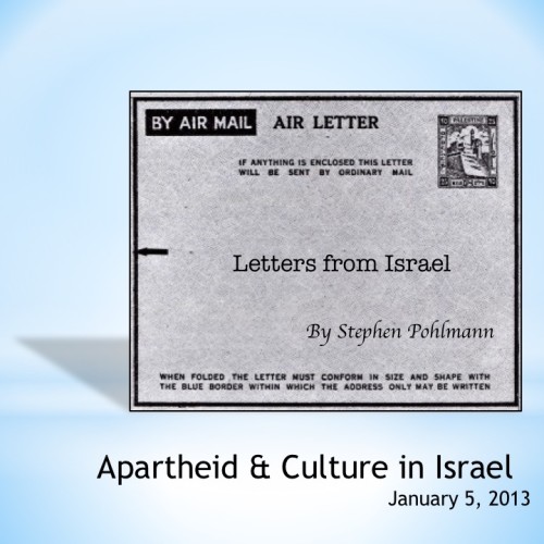 # 221 – Apartheid & Culture in Israel by Stephen Pohlmann - Ourboox.com # 221 – Apartheid & Culture in Israel by Stephen Pohlmann - Ourboox.com