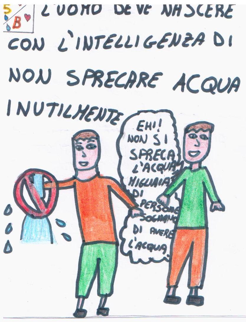 # L’ ACQUA … UN BISOGNO PER L’UOMO by maestra emy - Illustrated by alunni classi quinte sez. A - B I.C.Nunzio Nasi di Trapani - Ourboox.com