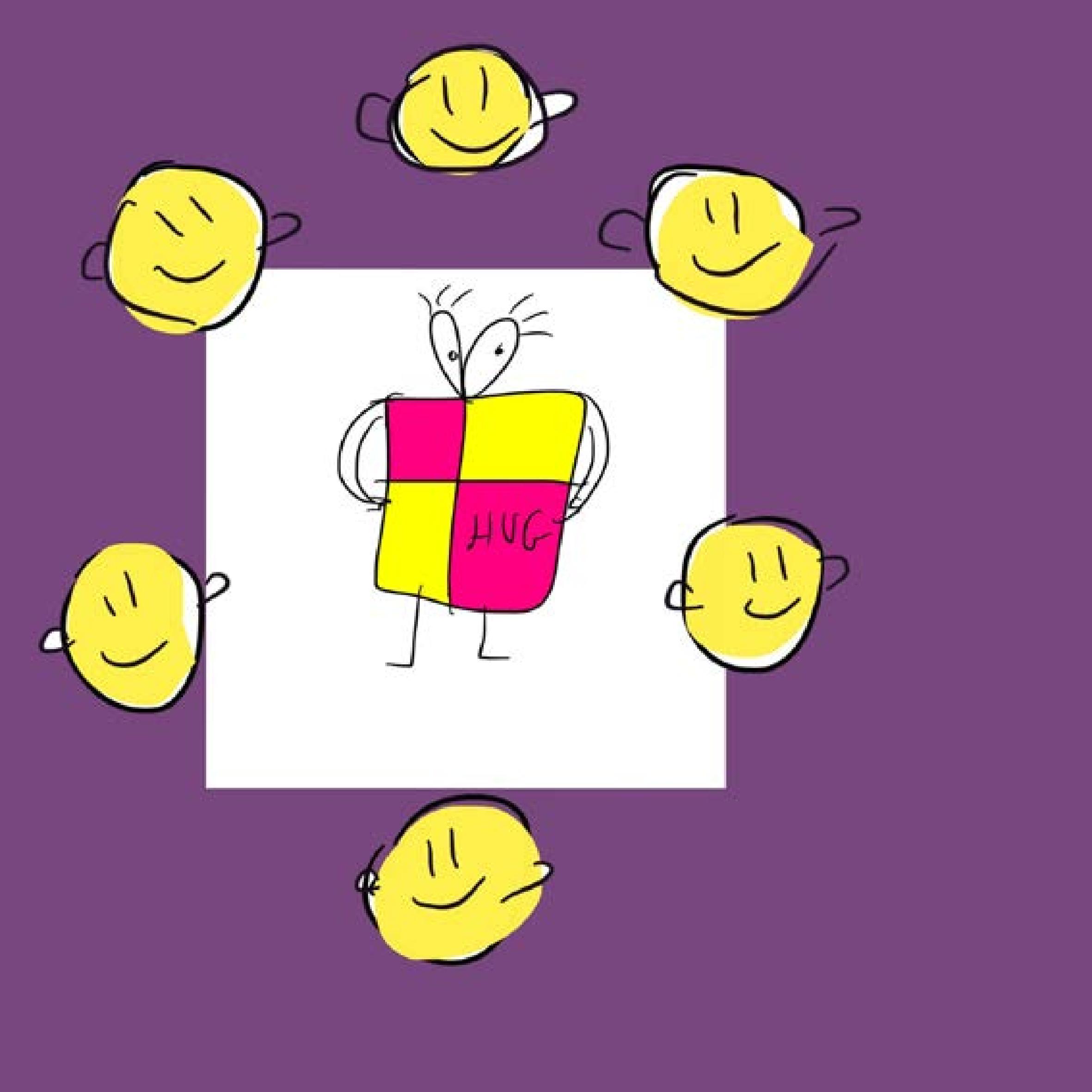 חמישים אלף חיבוקים by Sigal Magen - Illustrated by Sigal Magen - Ourboox.com