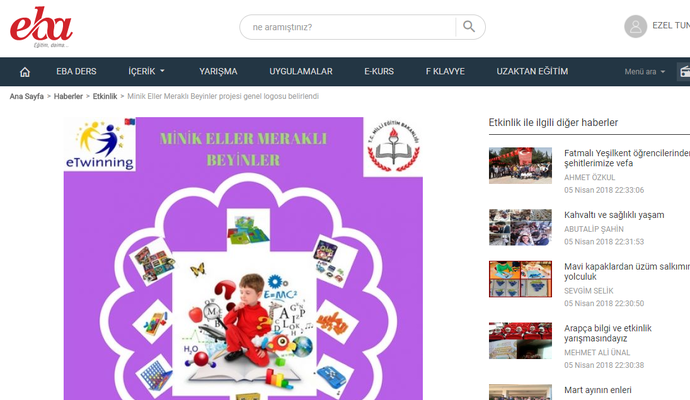MİNİK ELLER MERAKLI BEYİNLER YIL SONU by hasan bektaŞ - Illustrated by BEKTAŞ PRODUCTİON - Ourboox.com