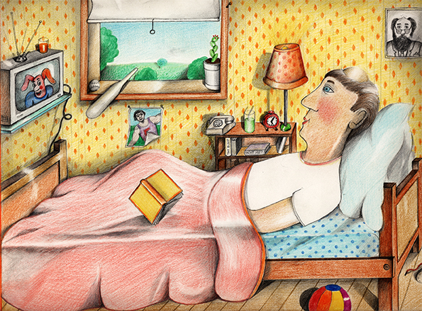 זכרונות ממאדים 1959 by Joseph Hirsch - Illustrated by Joseph Hirsch - יוסי הירש - Ourboox.com
