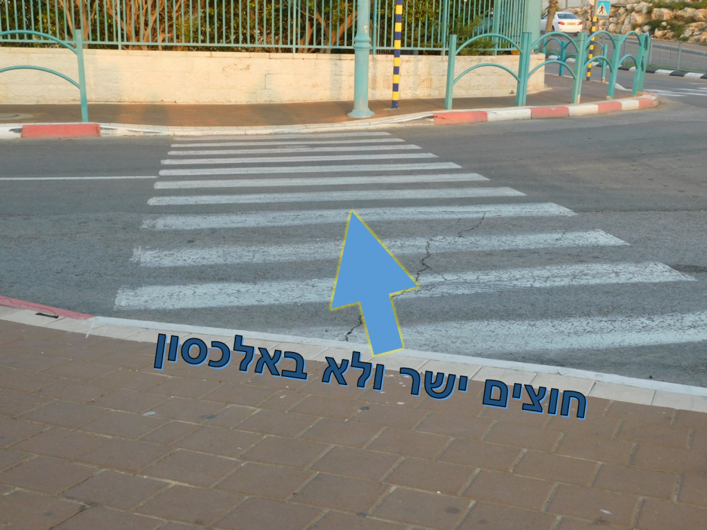 כללי החצייה במעבר חצייה by orliy - Illustrated by אורלי רם - רכזת זה"ב mispahatram@gmail.com - Ourboox.com