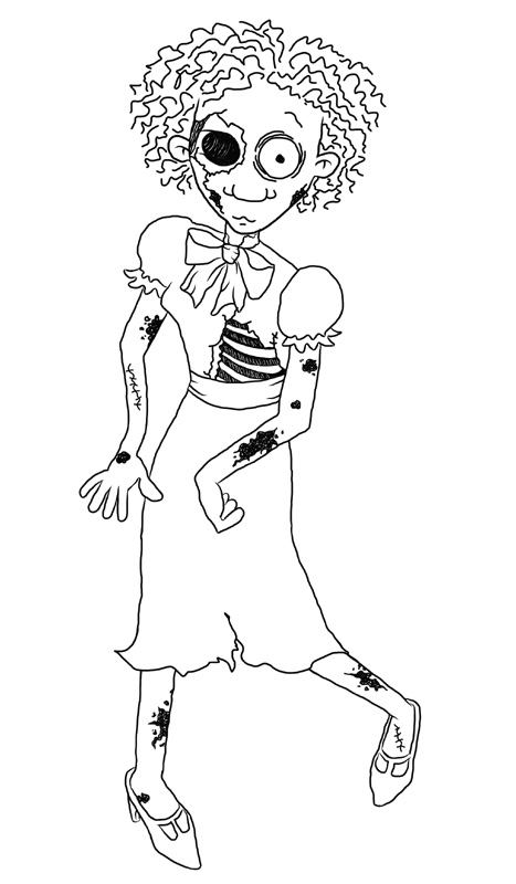 Abigail Scabes by Nick Baker - Illustrated by Sadie Giraud - Ourboox.com