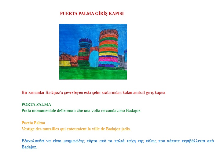 TEAM 1 ETwinnersTown Project BADAJOZ by eTwinnersTown - Illustrated by TEAM 1 - Ourboox.com
