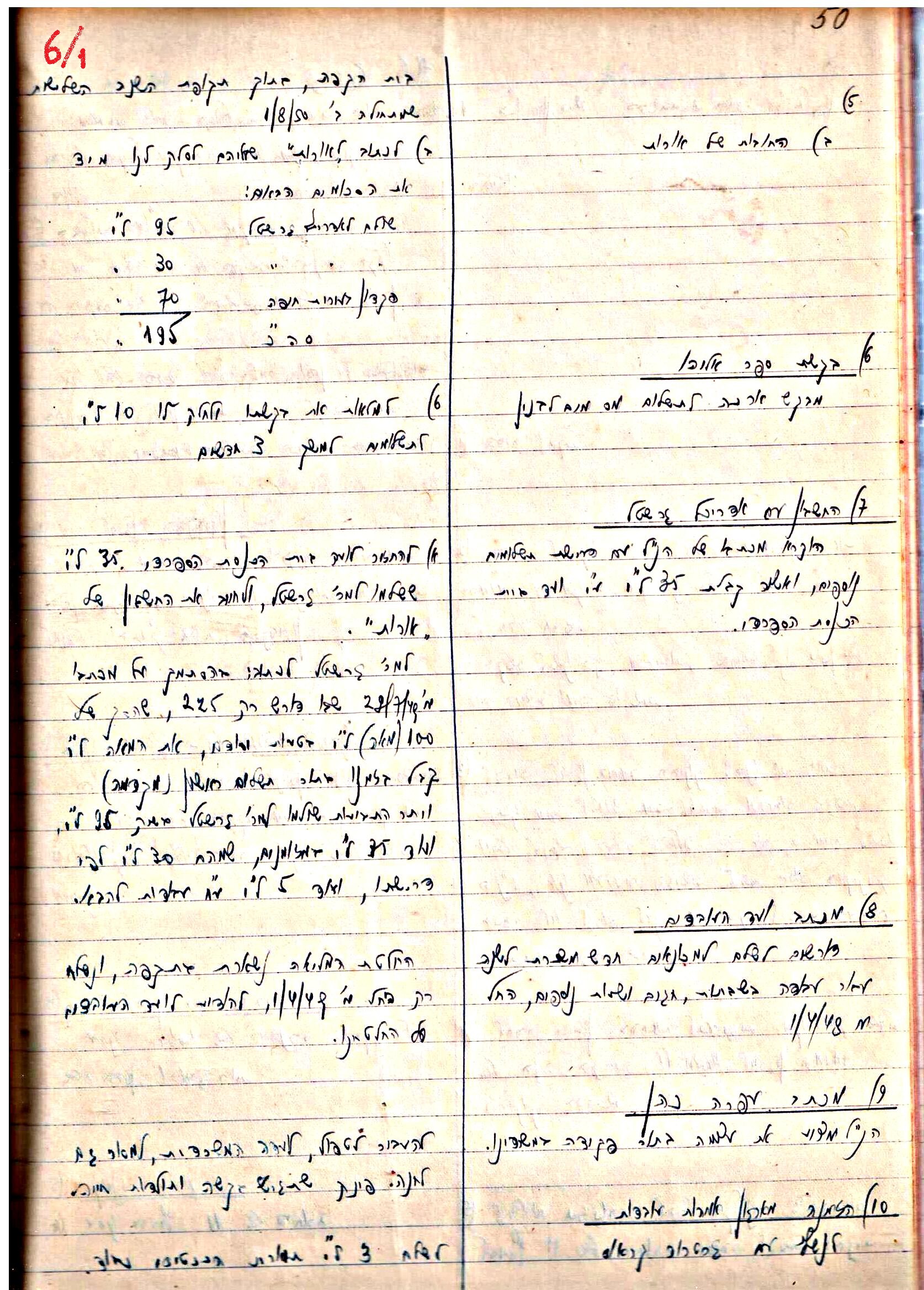 פרוטוקולים 3 – הנהלה – 23.11.54 – 22.8.48 by riki deri - Illustrated by מוזיאון בית גרושקביץ - Ourboox.com