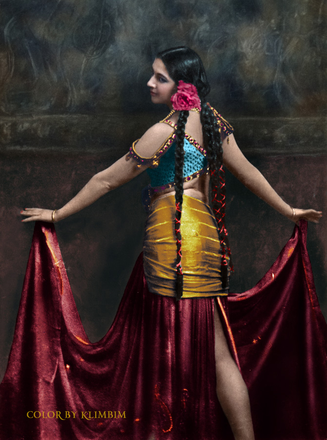 Mata Hari by Olga Shirnina - Illustrated by Olga Shirnina - Ourboox.com