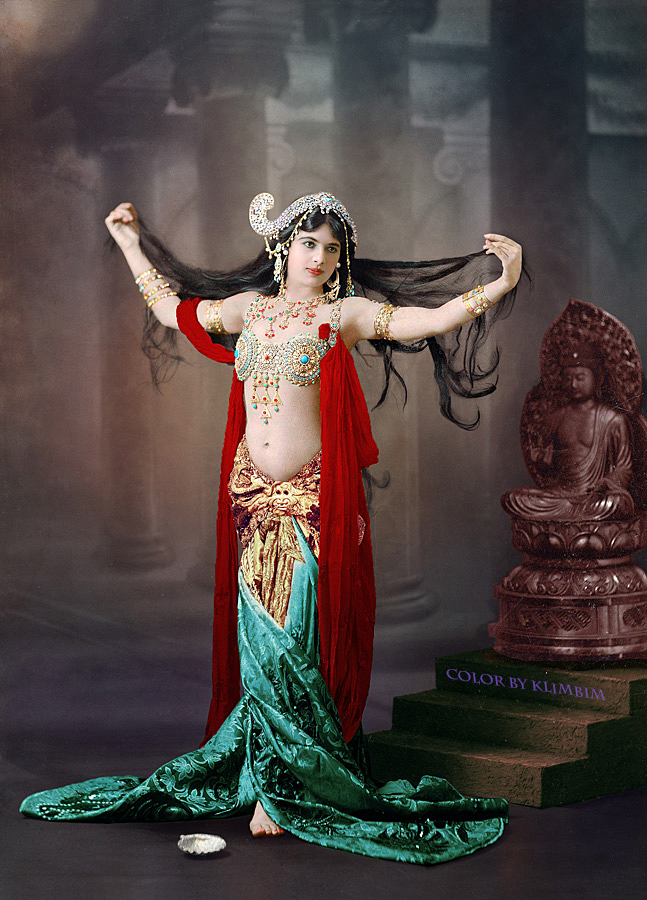 Mata Hari by Olga Shirnina - Illustrated by Olga Shirnina - Ourboox.com
