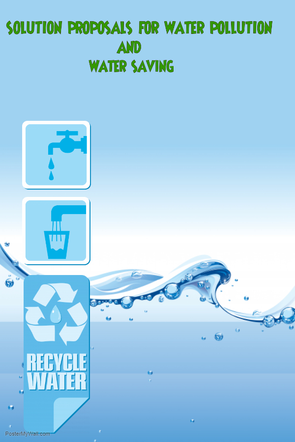 STUDENT'S SOLUTIONS FOR WATER POLLUTIONS AND WATER SAVING Ourboox