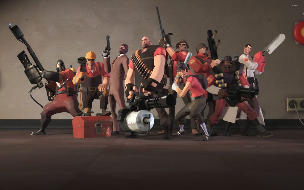 Team Fortress 2 by Davide Alario - Illustrated by Davide Alario - Ourboox.com