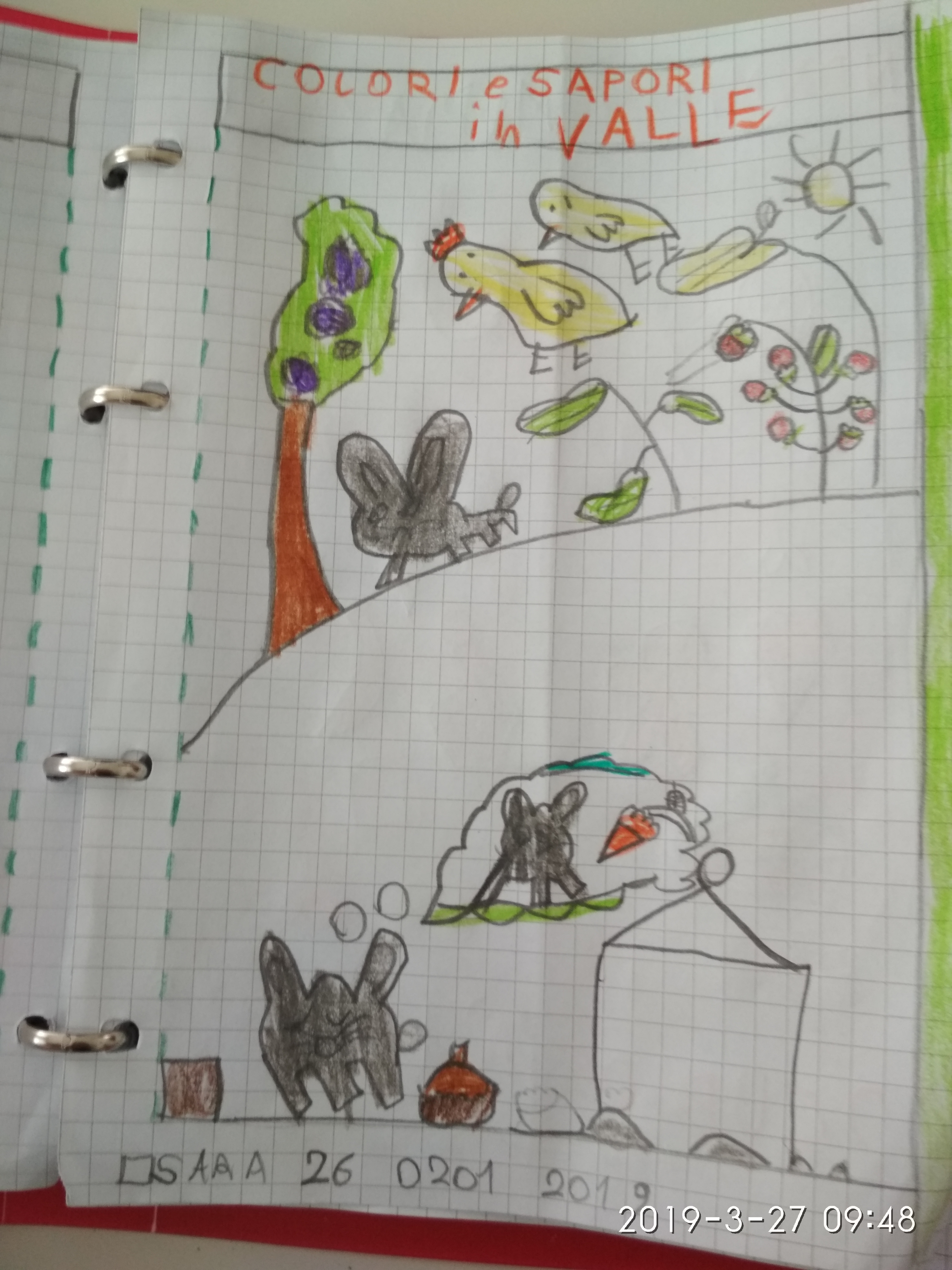 MU MU &our 5 senses Wanted! Nella Valle dei trulli…cercasi la “Mucca MU MU! by Mrs D. - Illustrated by Mrs D.'s 1st classes - Ourboox.com
