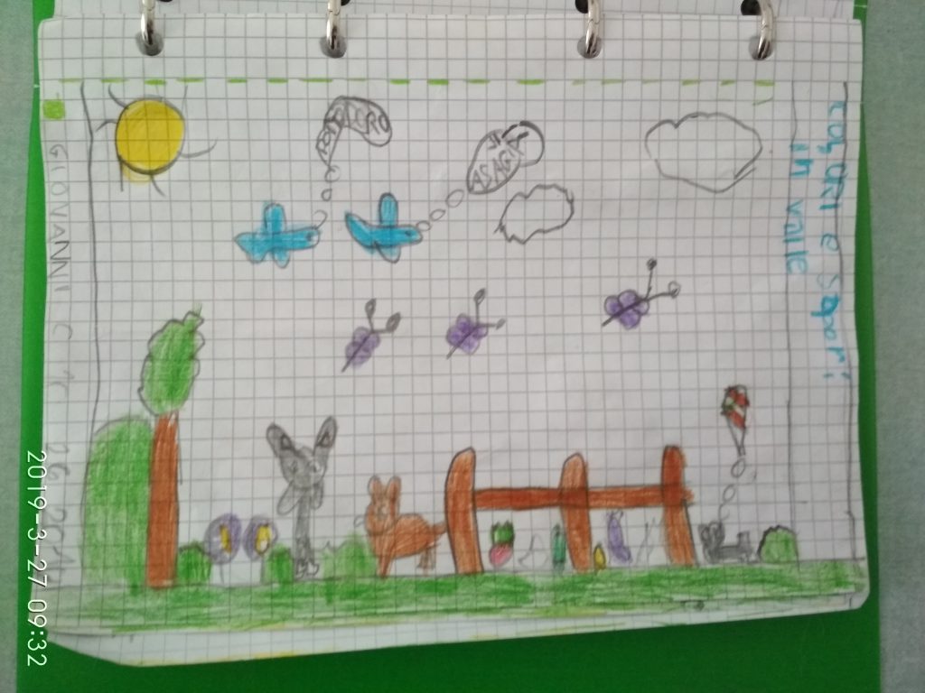 MU MU &our 5 senses Wanted! Nella Valle dei trulli…cercasi la “Mucca MU MU! by Mrs D. - Illustrated by Mrs D.'s 1st classes - Ourboox.com