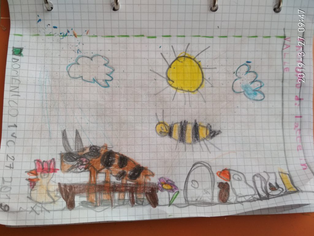 MU MU &our 5 senses Wanted! Nella Valle dei trulli…cercasi la “Mucca MU MU! by Mrs D. - Illustrated by Mrs D.'s 1st classes - Ourboox.com