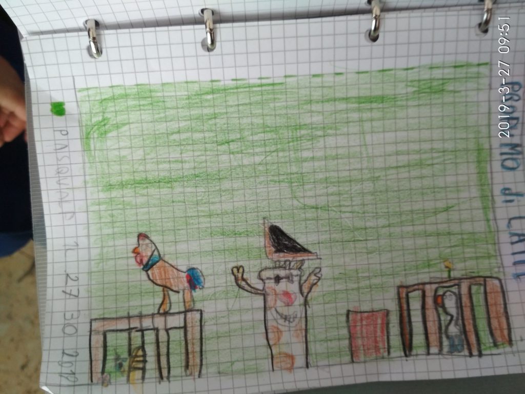 MU MU &our 5 senses Wanted! Nella Valle dei trulli…cercasi la “Mucca MU MU! by Mrs D. - Illustrated by Mrs D.'s 1st classes - Ourboox.com