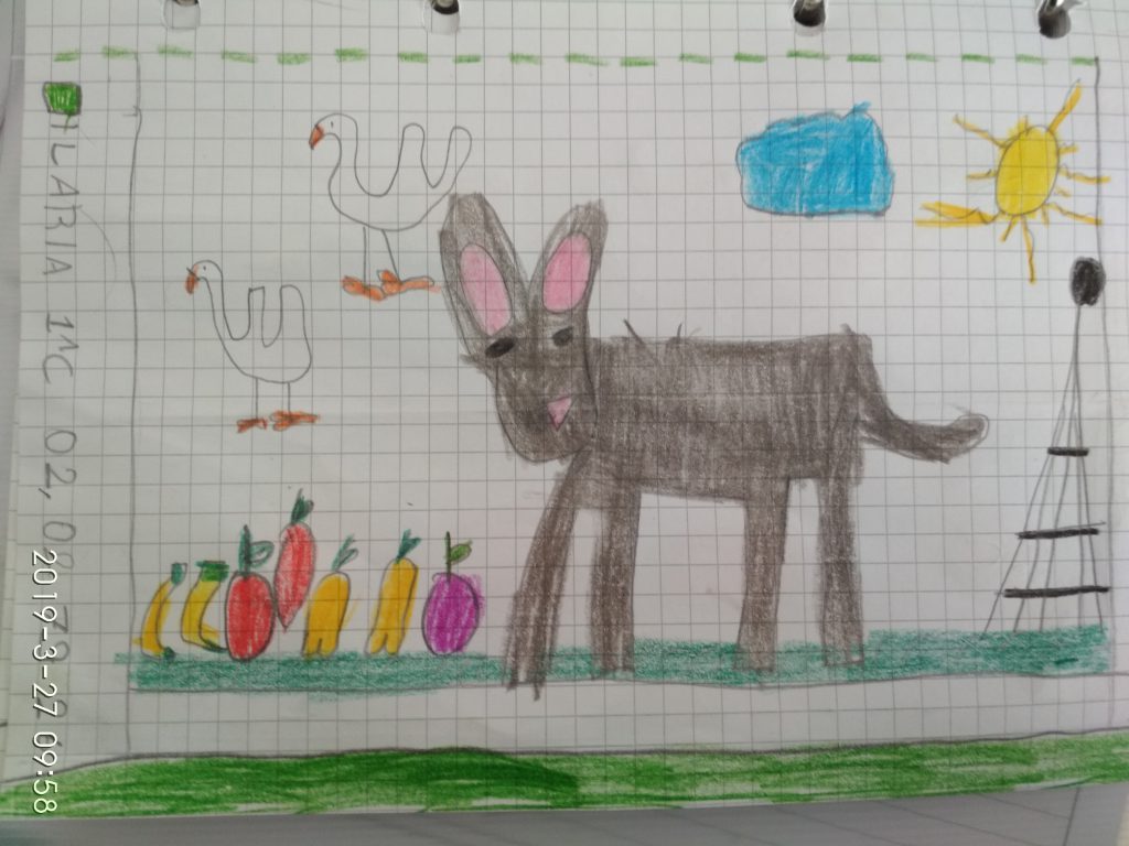 MU MU &our 5 senses Wanted! Nella Valle dei trulli…cercasi la “Mucca MU MU! by Mrs D. - Illustrated by Mrs D.'s 1st classes - Ourboox.com